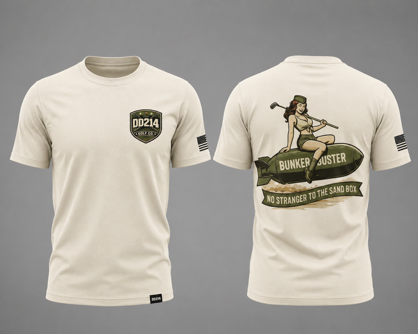 Bunker Buster T-Shirt- Ivory
