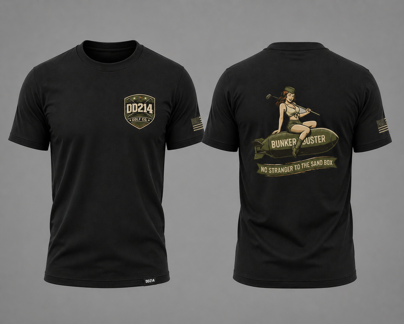 Bunker Buster T-Shirt- Black