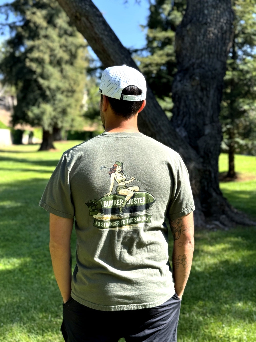 Bunker Buster T-Shirt- Olive